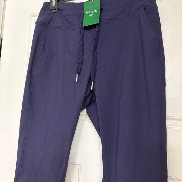HALARA NWT Athletic Joggers - Large Petite - navy - Picture 2 of 5